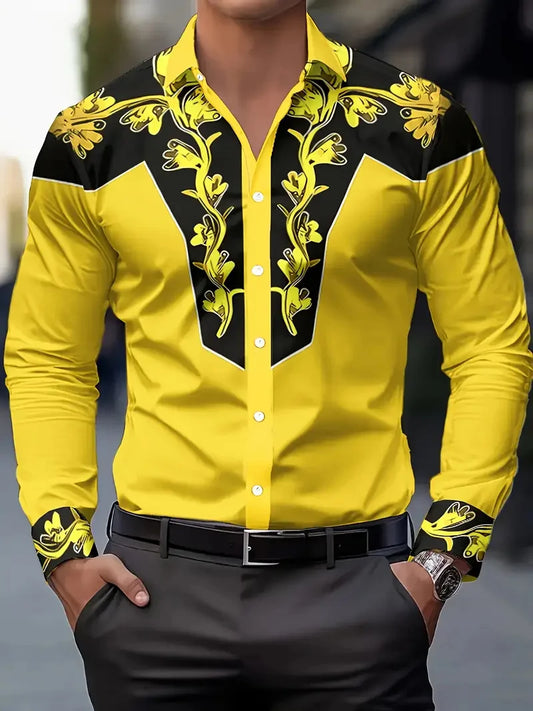 Men's Western Cowboy Shirt
