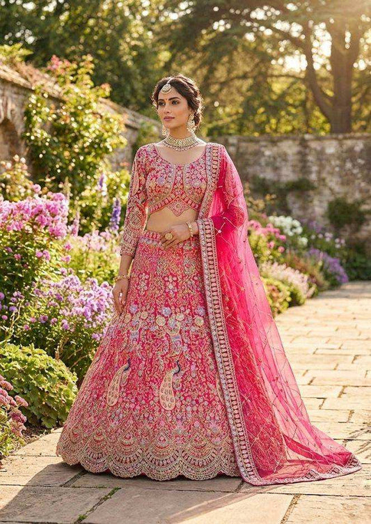 Elegant Butterfly Net Lehenga Choli