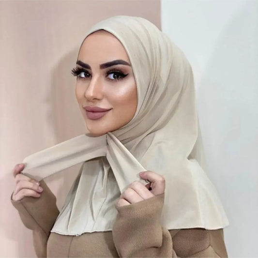 Instant Jersey Hijab - Full Cover Undercap