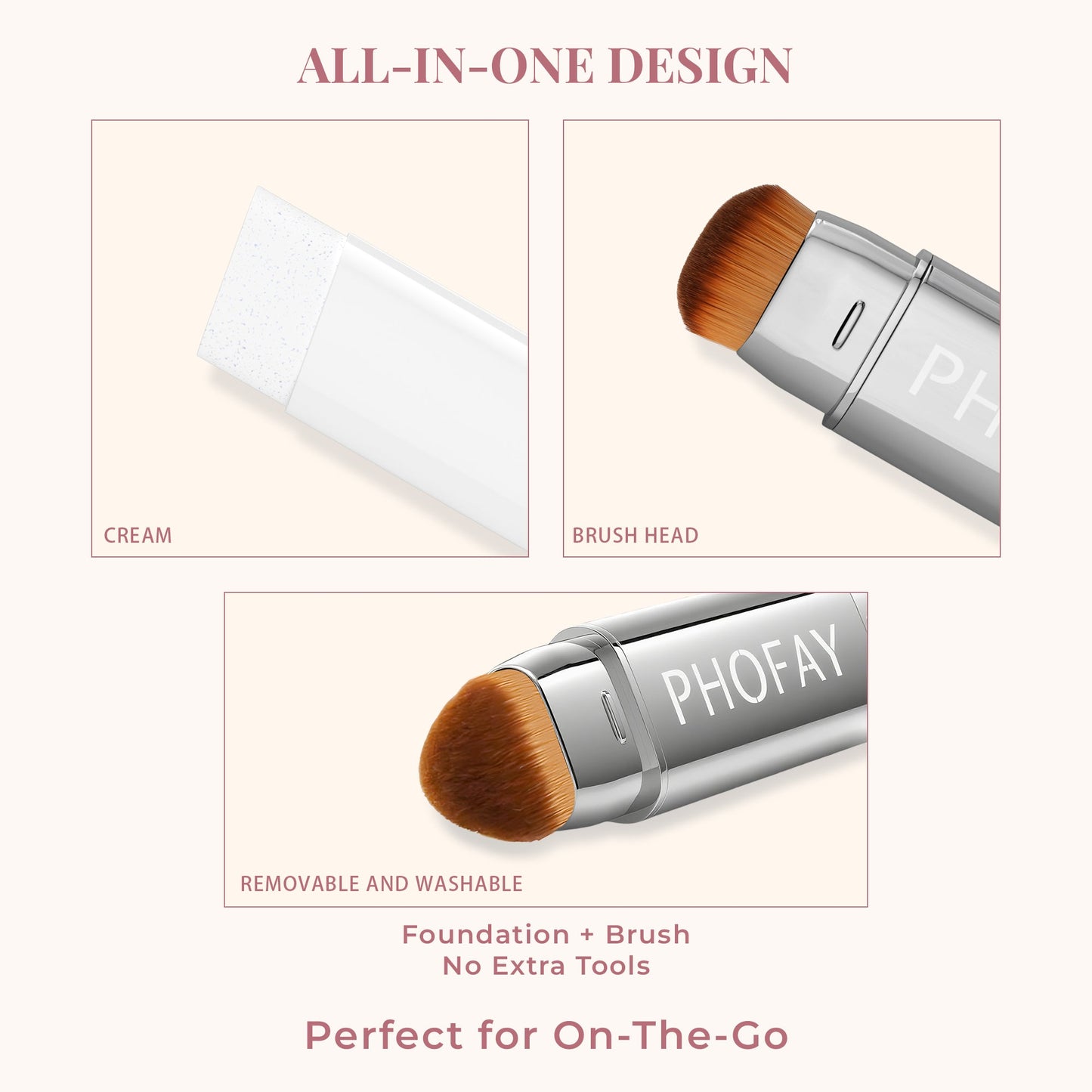 Color-changing Foundation Stick