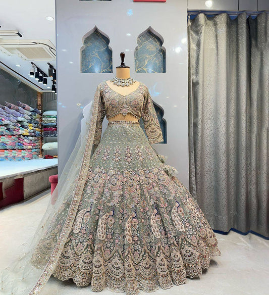 Elegant Butterfly Net Lehenga Choli