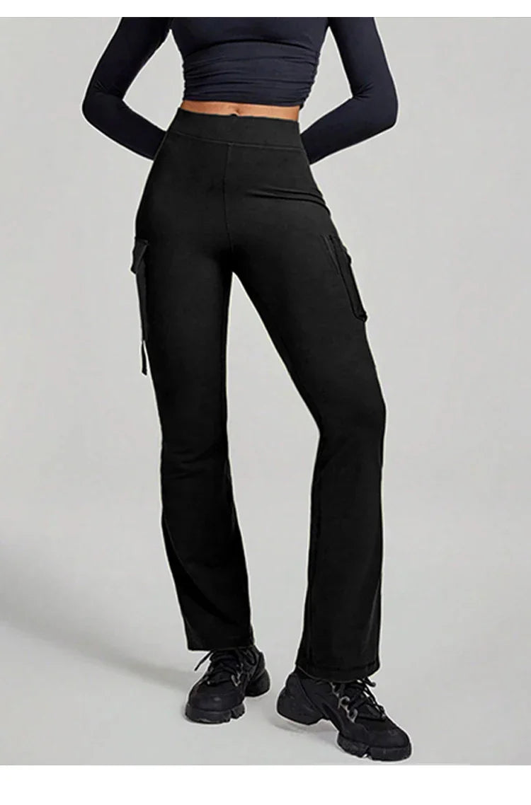 High Elasticity non-denim Printed Leggings Women's High Waist Slim Leggings Gym Trainning wide leg Fashion leggings casual wear