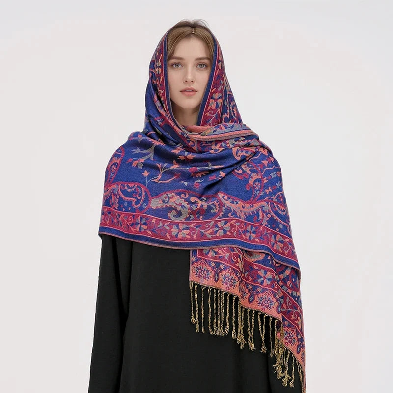 Luxury Pashmina Hijab Scarf - Cashmere Shawl
