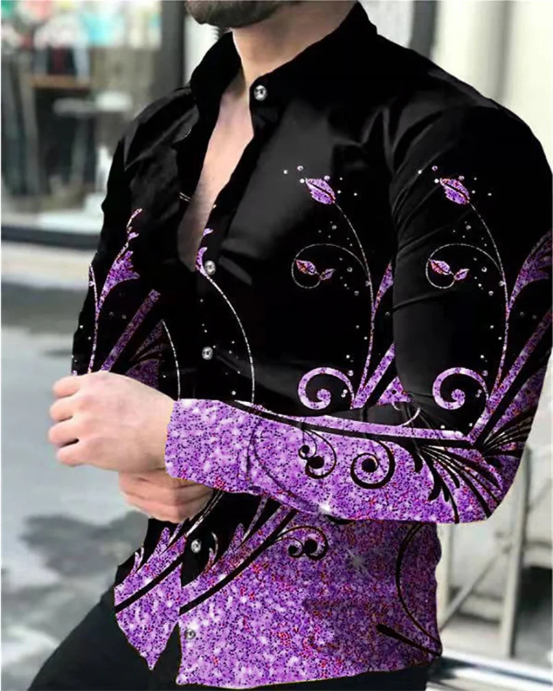 3D Print Long Sleeve Beach Streetwear
