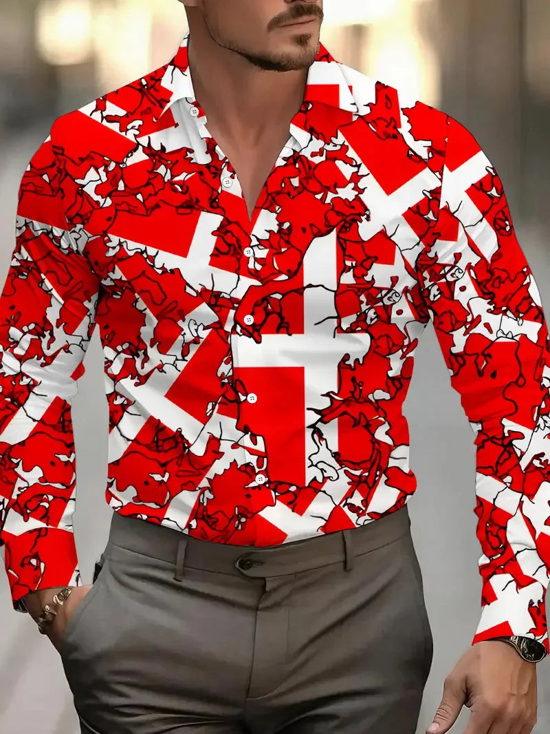 Men's Western Cowboy Shirt