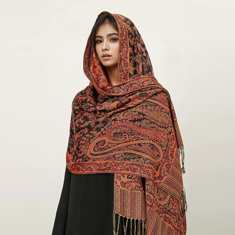 Luxury Pashmina Hijab Scarf - Cashmere Shawl