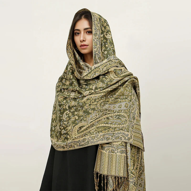 Luxury Pashmina Hijab Scarf - Cashmere Shawl