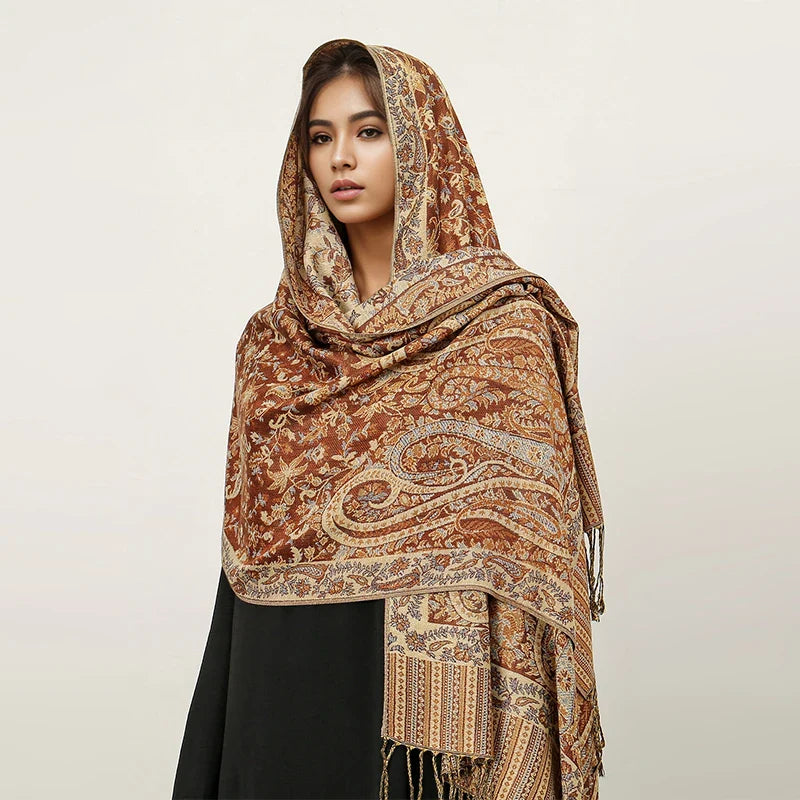 Luxury Pashmina Hijab Scarf - Cashmere Shawl