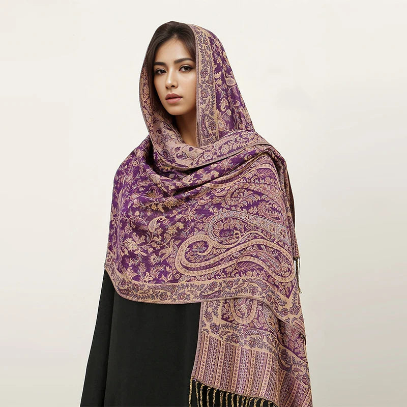 Luxury Pashmina Hijab Scarf - Cashmere Shawl