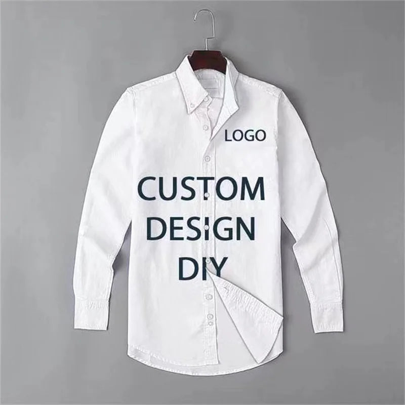Men's Color Block Shirt - Long Sleeve Lapel Button Down
