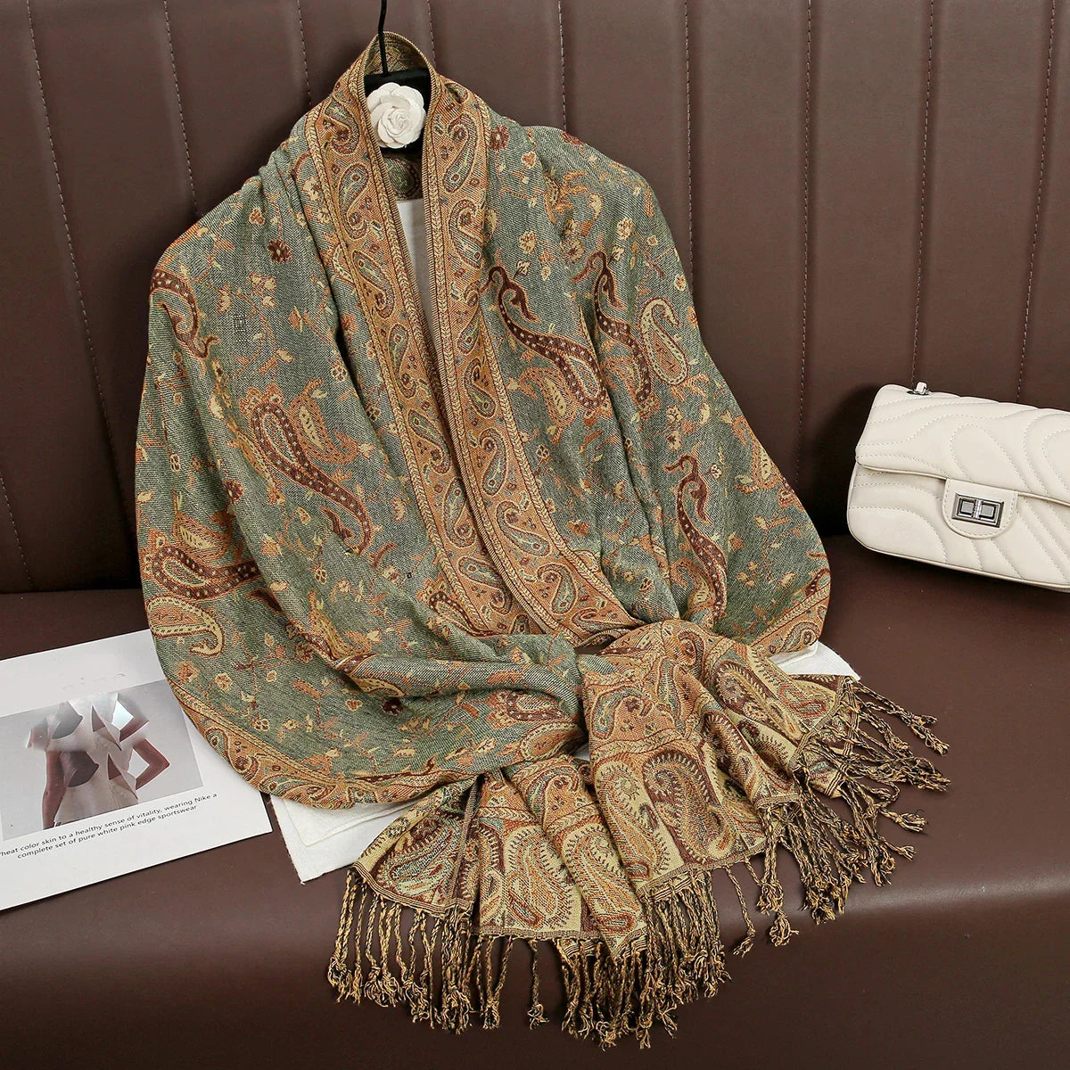 Luxury Pashmina Hijab Scarf - Cashmere Shawl