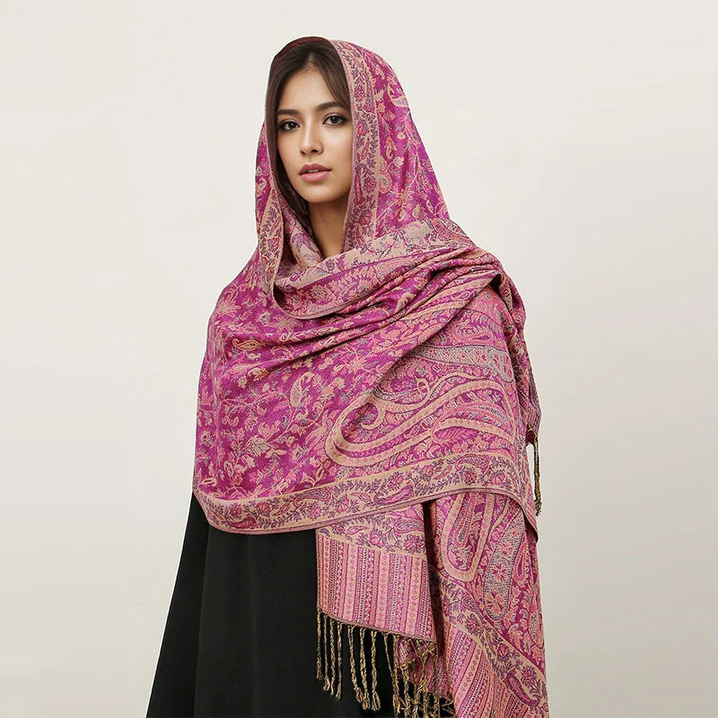 Luxury Pashmina Hijab Scarf - Cashmere Shawl