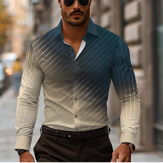 3D Print Long Sleeve Beach Streetwear