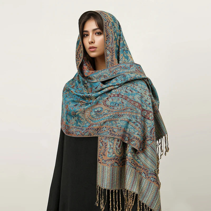 Luxury Pashmina Hijab Scarf - Cashmere Shawl