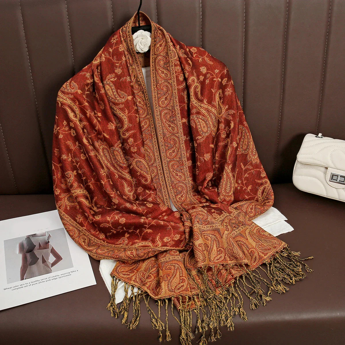 Luxury Pashmina Hijab Scarf - Cashmere Shawl