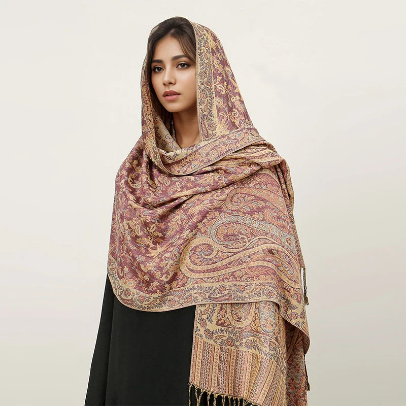 Luxury Pashmina Hijab Scarf - Cashmere Shawl