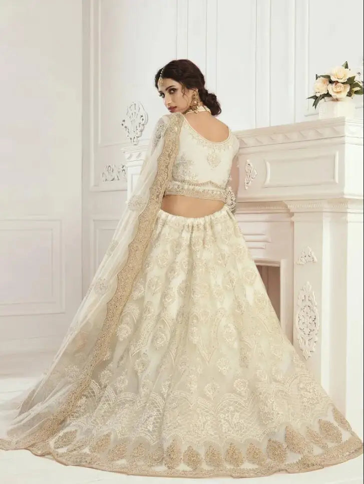 Customized  Iovry Prom dresses with wrap Lehenga Choli Embroidered Dupatta Girlish Indian Long sleeve Choli Asian Evening Gown