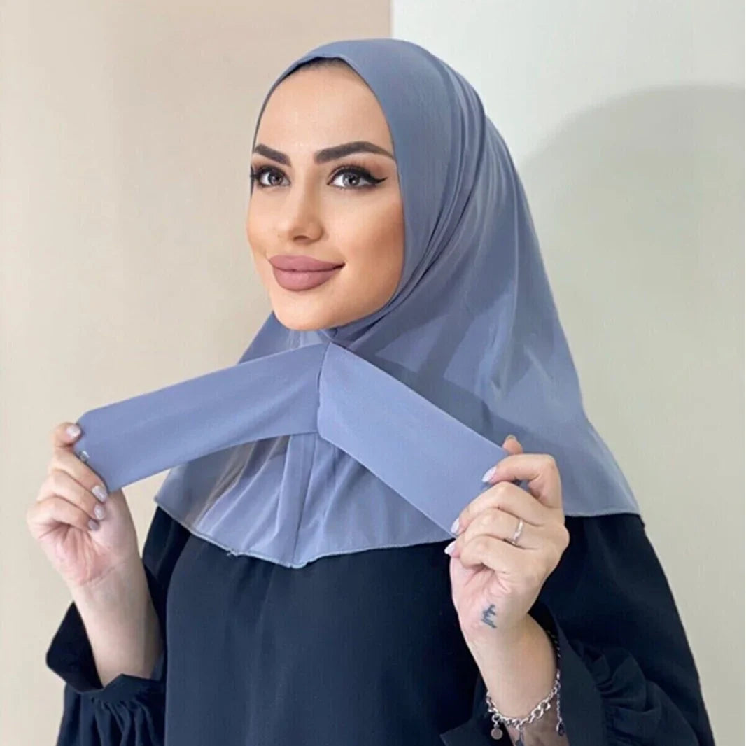 Instant Jersey Hijab - Full Cover Undercap