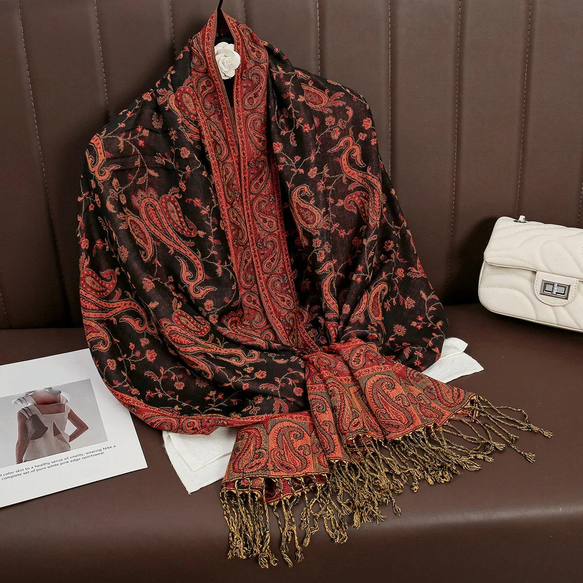 Luxury Pashmina Hijab Scarf - Cashmere Shawl