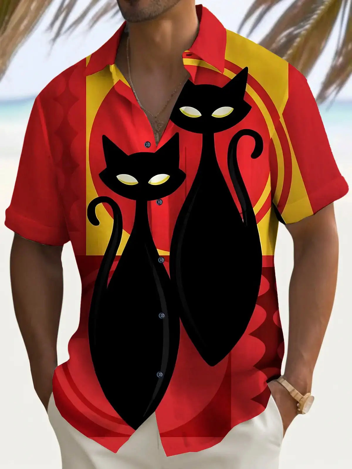 Hawaiian Shirt - Short Sleeve Button Down