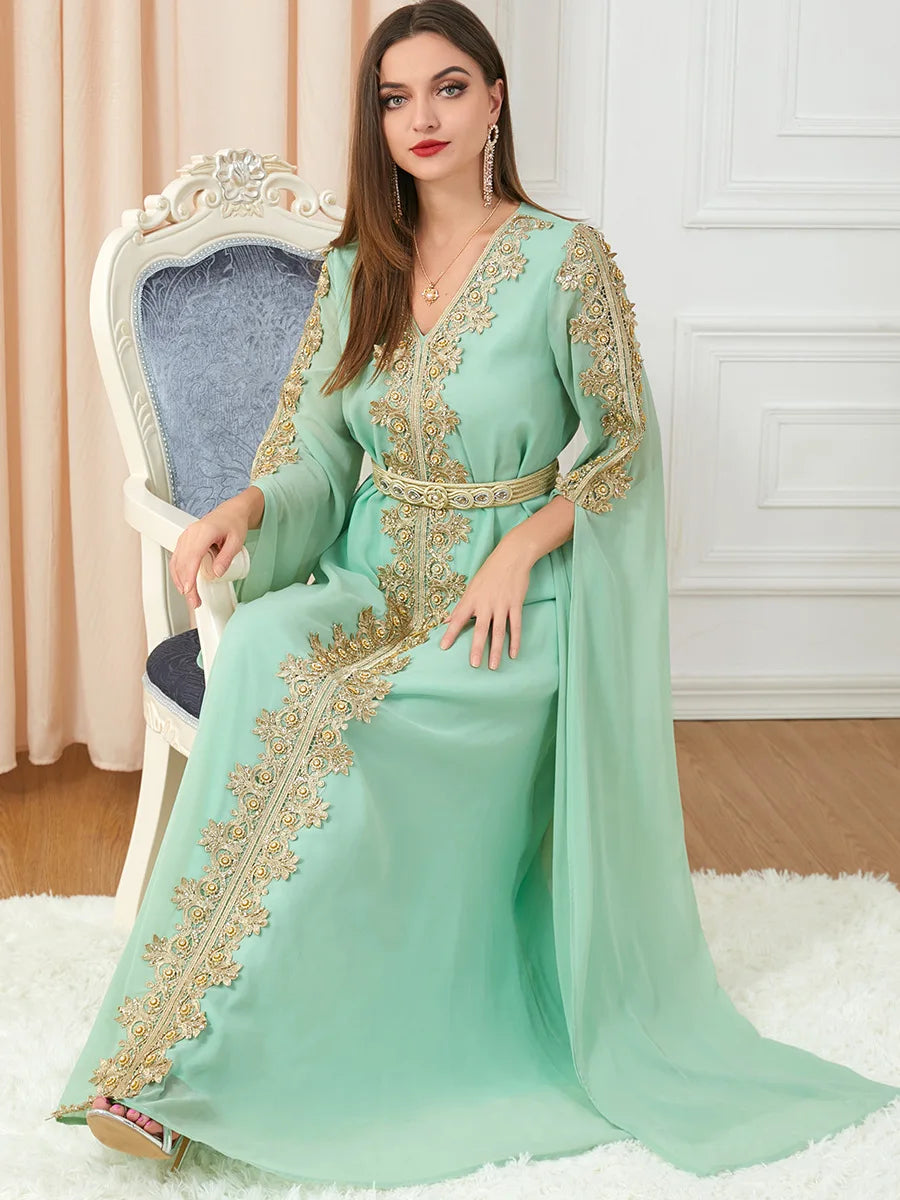 Morocco Abaya Dress -Kaftan Robe