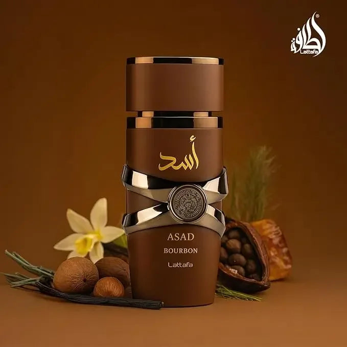 Lattafa Asad Bourbon Eau De Parfum Spray Pheromone fragrance