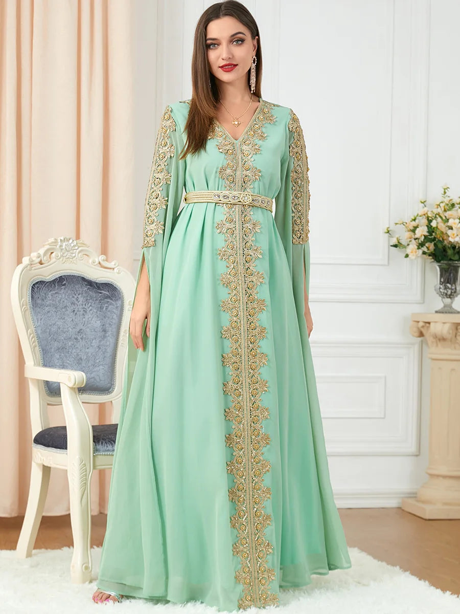 Morocco Abaya Dress -Kaftan Robe