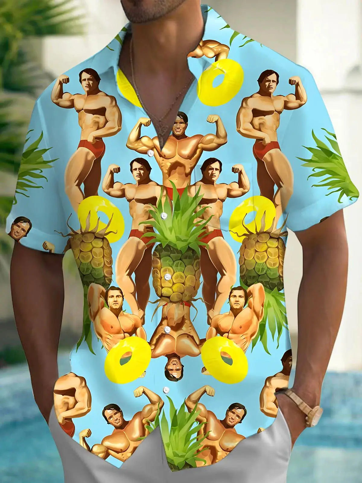Hawaiian Shirt - Short Sleeve Button Down