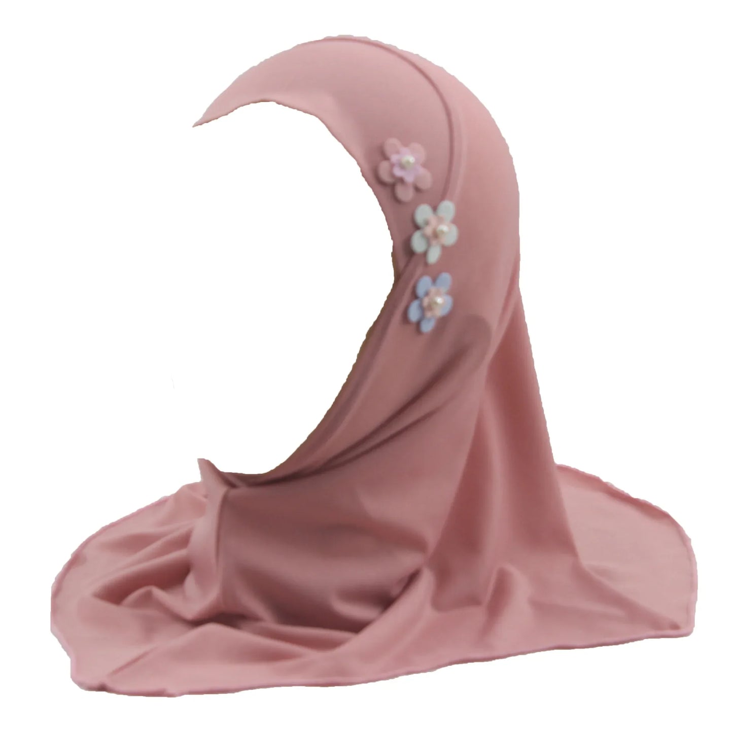 Girls Instant Hijab - Kids Amira Cap