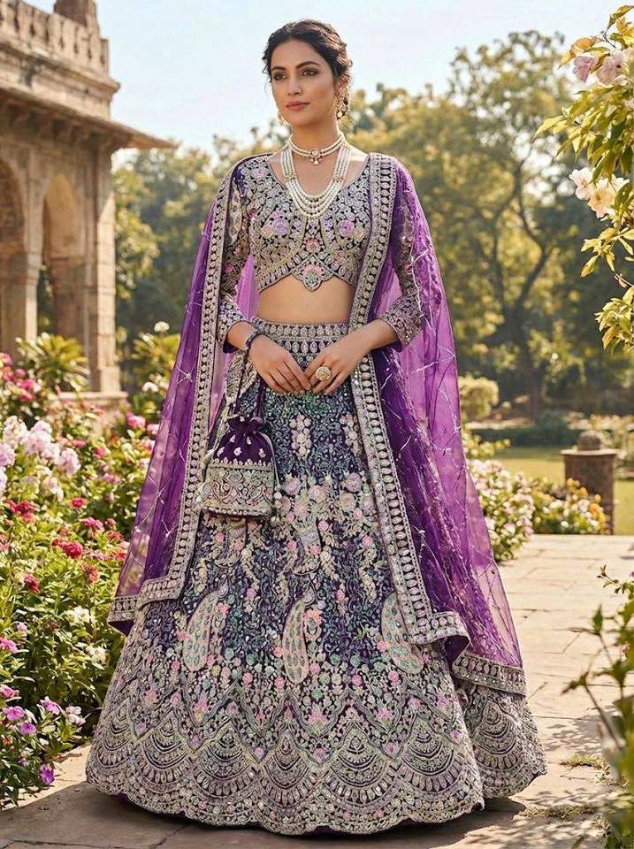Elegant Butterfly Net Lehenga Choli