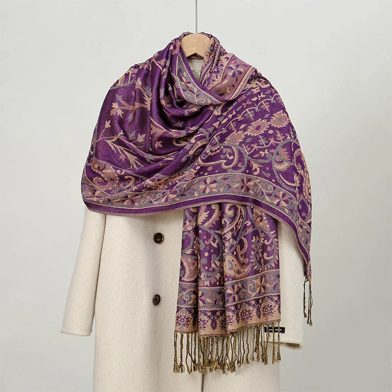 Luxury Pashmina Hijab Scarf - Cashmere Shawl