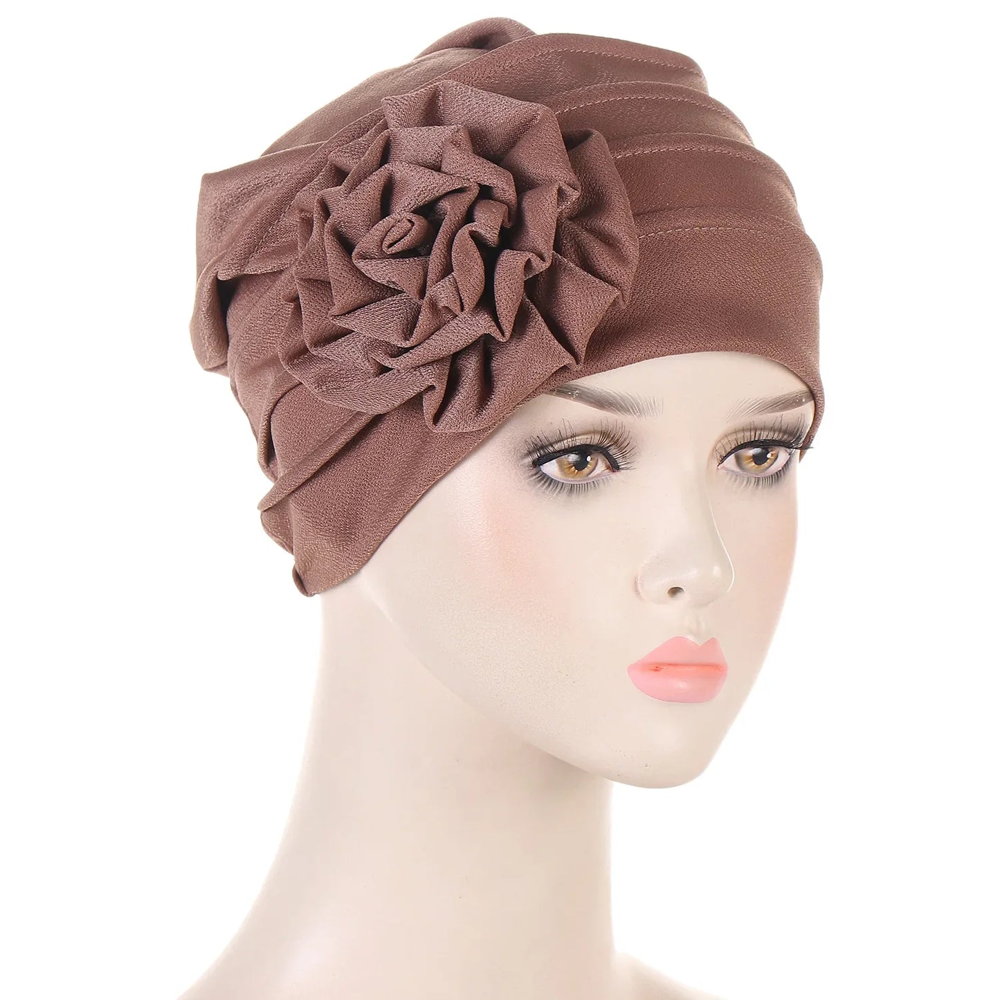 Flower Turban Hijab - Chemo Headwear