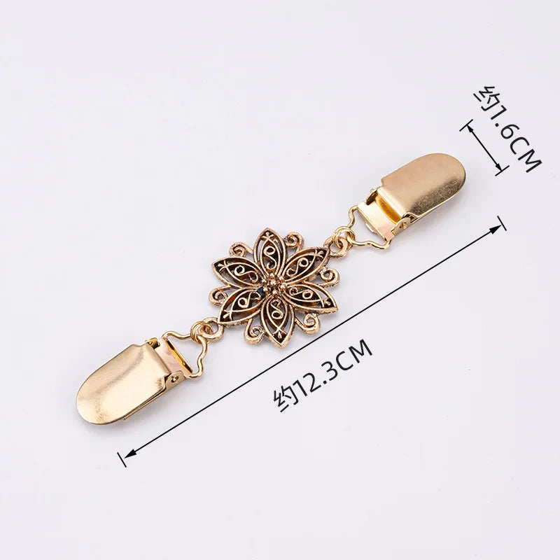 Adjustable Shawl Clip - Retro Brooch