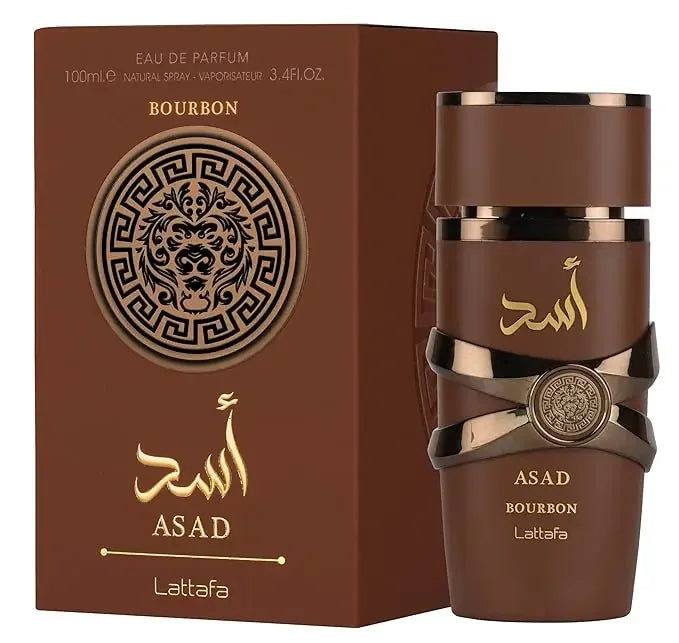 Lattafa Asad Bourbon Eau De Parfum Spray Pheromone fragrance