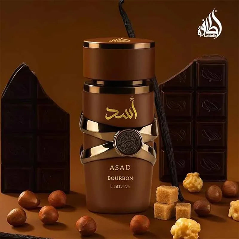 Lattafa Asad Bourbon Eau De Parfum Spray Pheromone fragrance