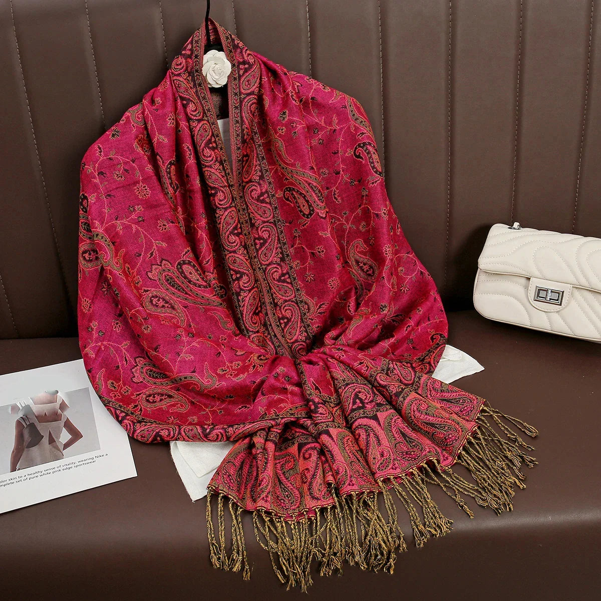 Luxury Pashmina Hijab Scarf - Cashmere Shawl