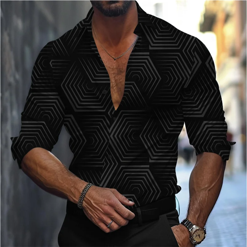 3D Print Long Sleeve Beach Streetwear