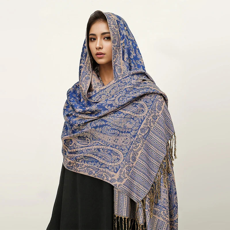 Luxury Pashmina Hijab Scarf - Cashmere Shawl