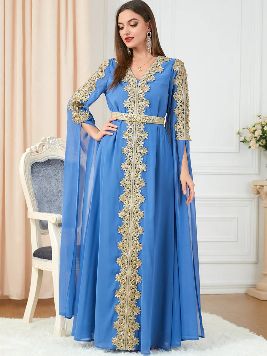 Morocco Abaya Dress -Kaftan Robe