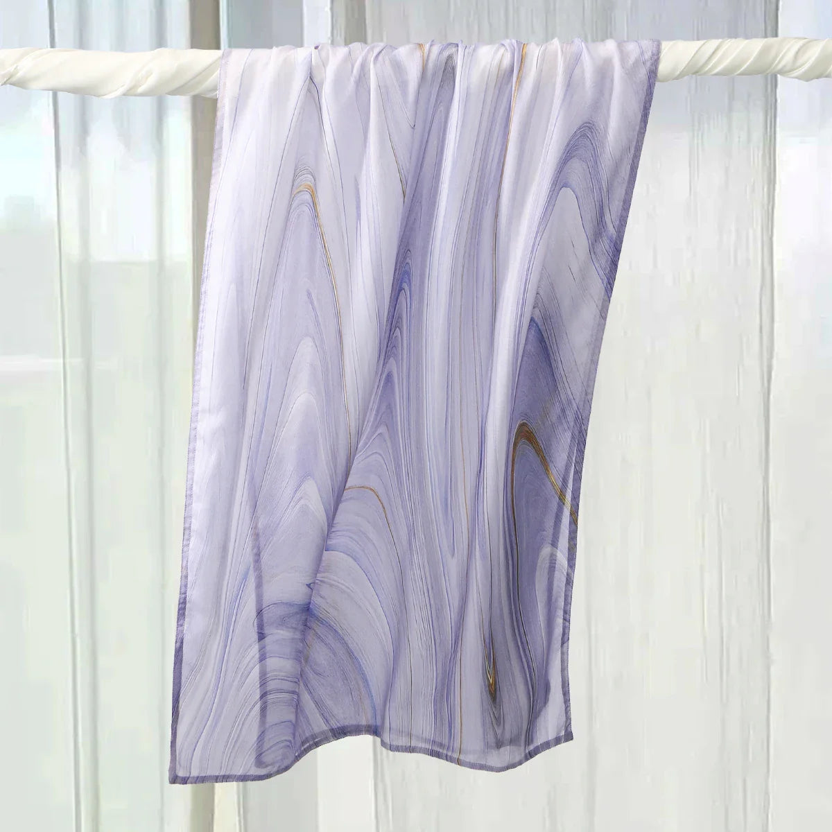 Watercolor Modal Hijab - Printed Scarf