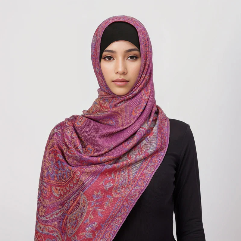 Luxury Pashmina Hijab Scarf - Cashmere Shawl