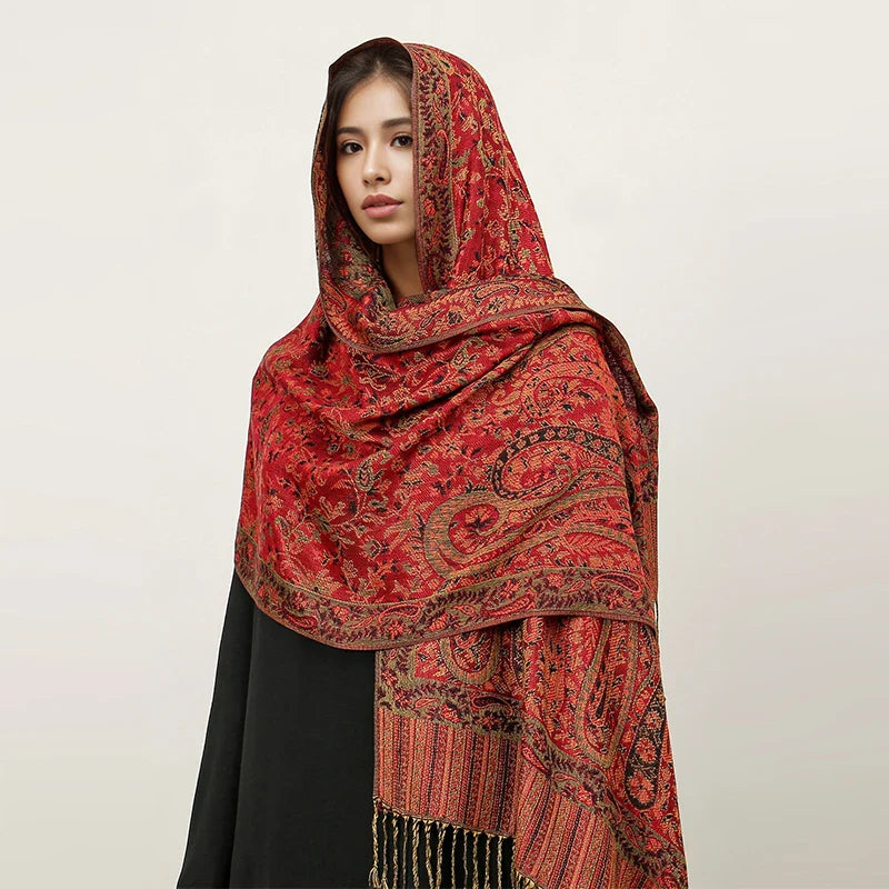Luxury Pashmina Hijab Scarf - Cashmere Shawl