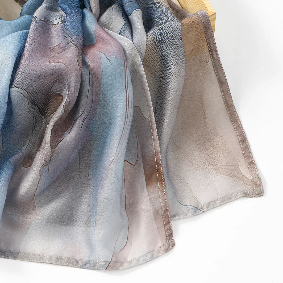 Watercolor Modal Hijab - Printed Scarf