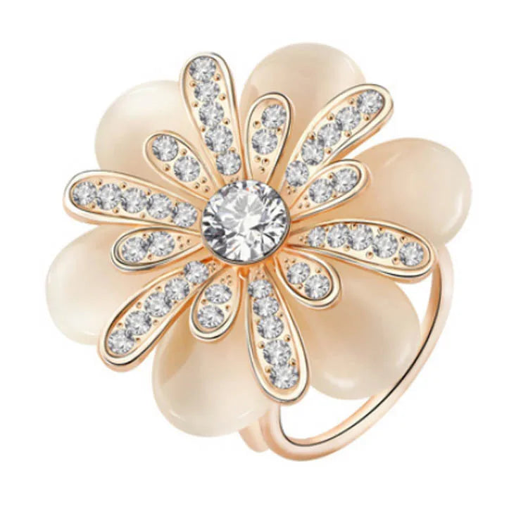 Crystal Scarf Buckle - Luxury Brooch Pin