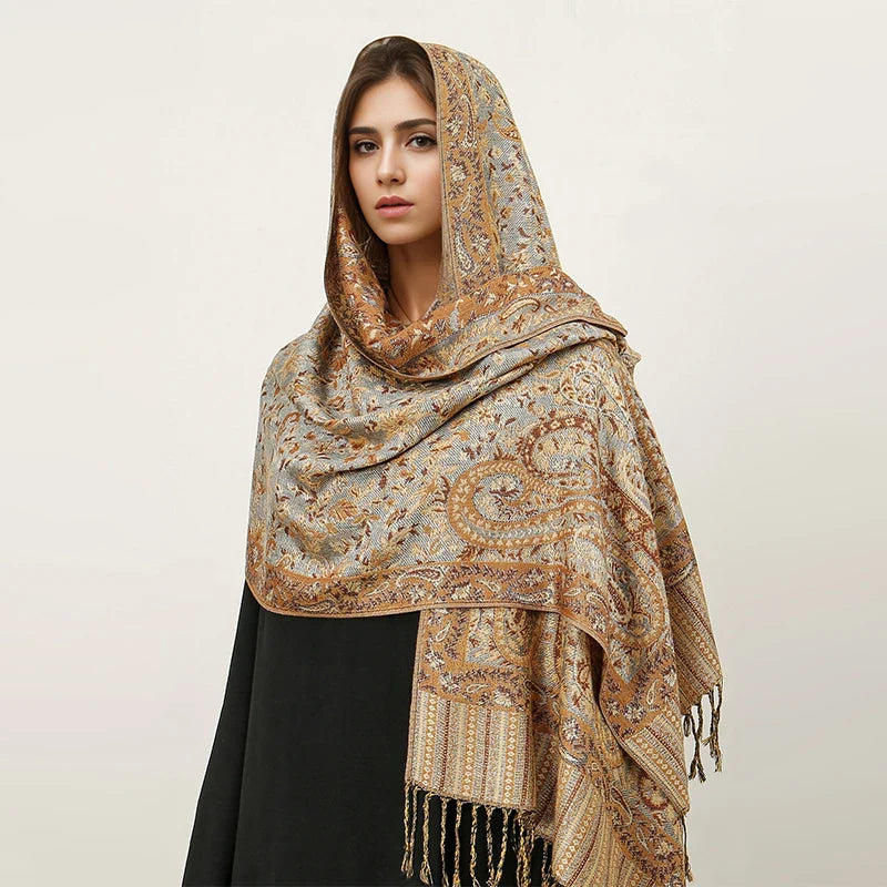 Luxury Pashmina Hijab Scarf - Cashmere Shawl