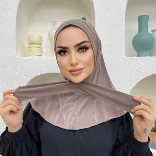 Instant Jersey Hijab - Full Cover Undercap