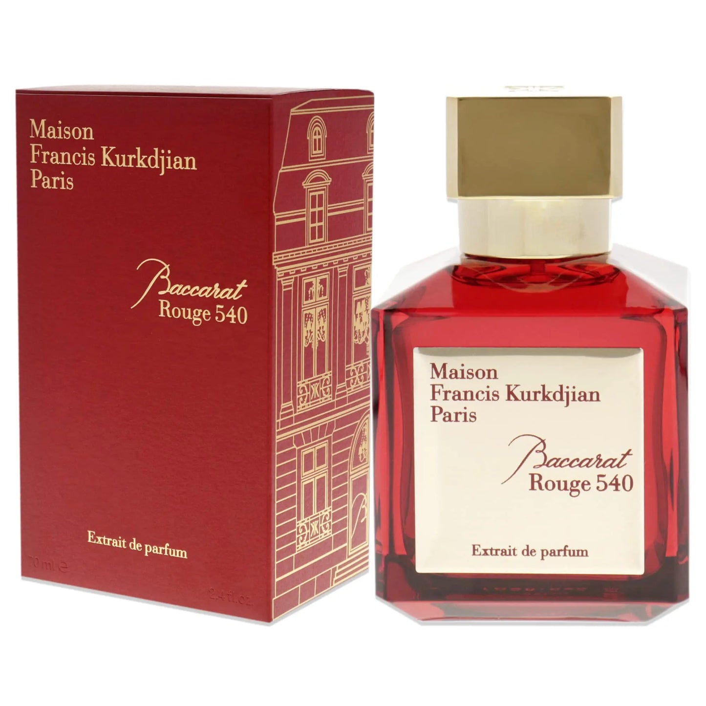 Maison Francis Kurkdjian Baccarat Rouge 540 Pure Perfume 2.3 Fl Oz (Pack of 1)