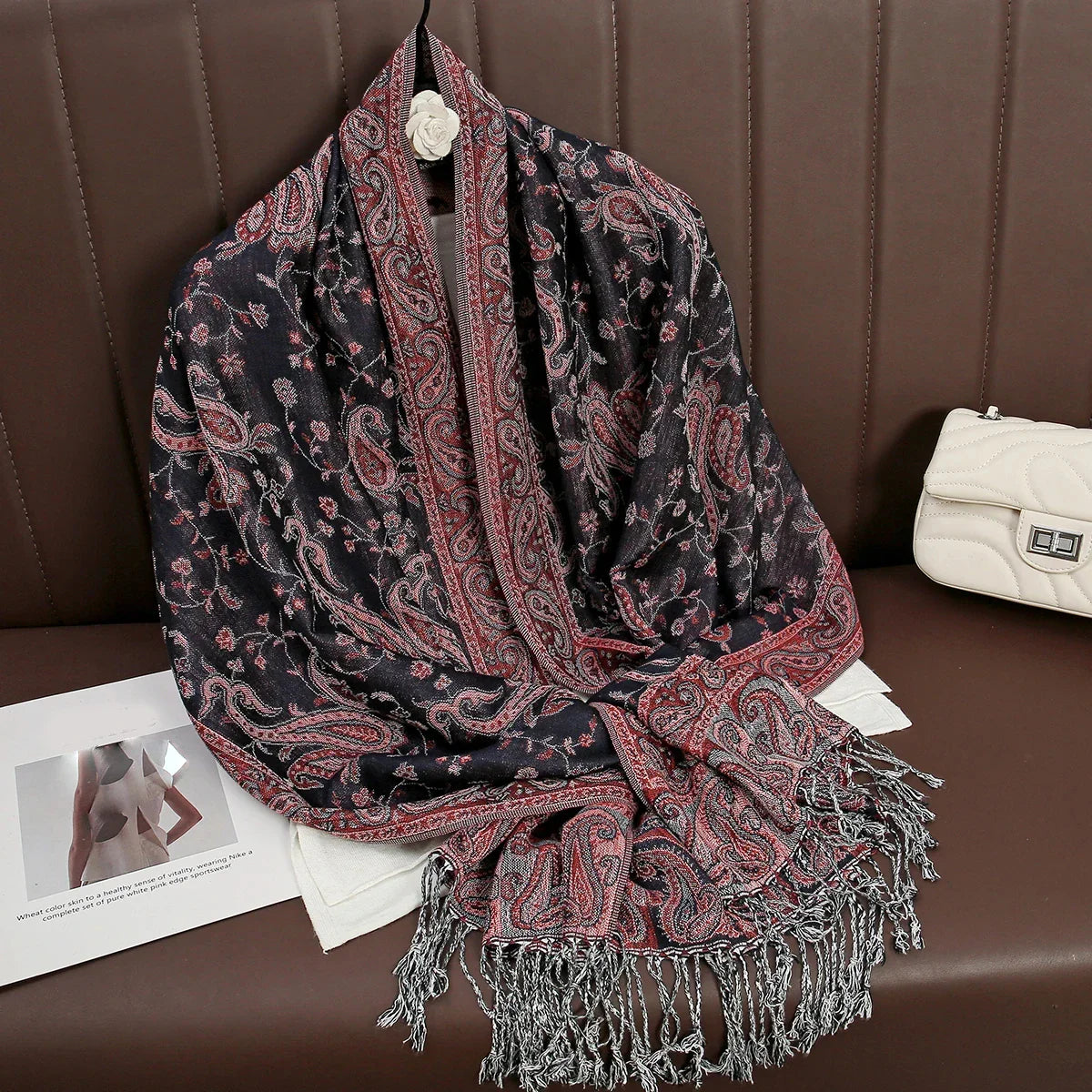 Luxury Pashmina Hijab Scarf - Cashmere Shawl