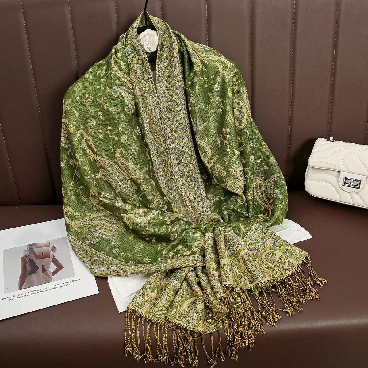 Luxury Pashmina Hijab Scarf - Cashmere Shawl