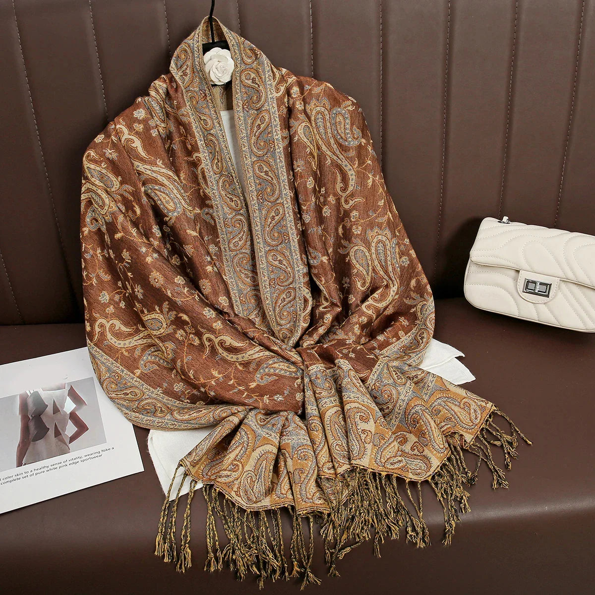 Luxury Pashmina Hijab Scarf - Cashmere Shawl